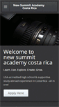 Mobile Screenshot of newsummitacademy.com